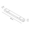 Vibia Circus driver for pendant track 48W Casambi Beige - A395