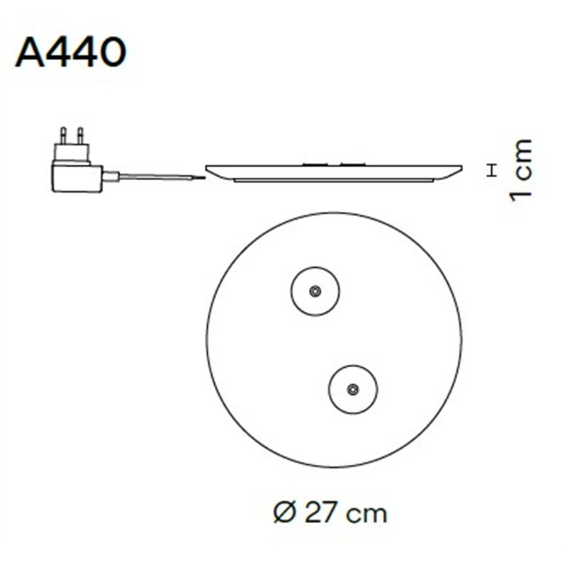Vibia Africa Charging Station 2x - A440