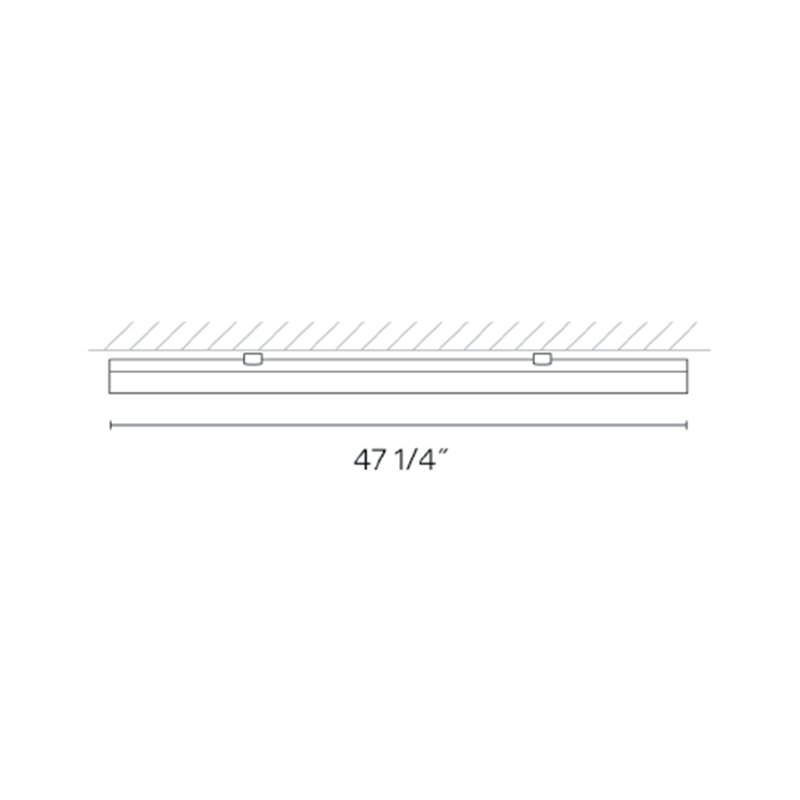 Vibia Bind Ceiling Track 120 cm - A491