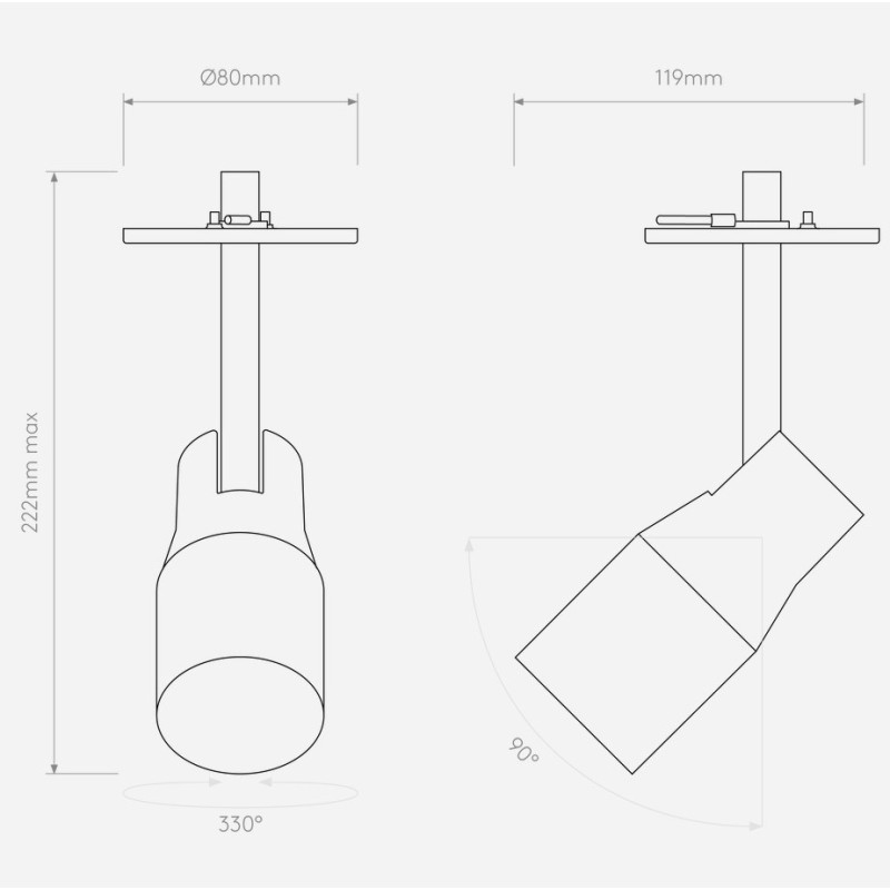 Astro Apollo 100 Recessed Einbaustrahler