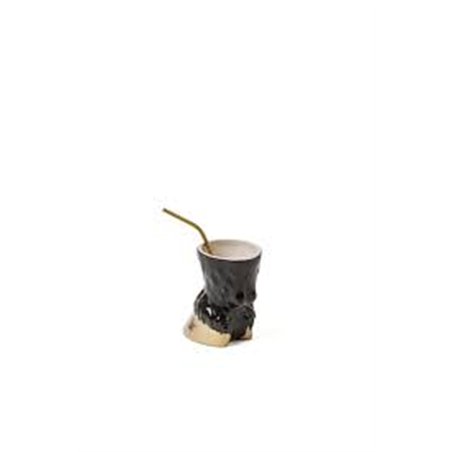 SELETTI  Diesel Party Animal Dolomite Vase/Glass - Bull