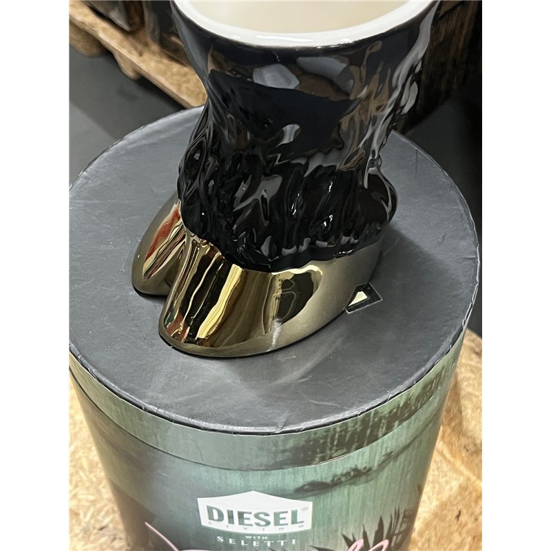 SELETTI Diesel Party Animal Vase/ Glas - Stier- Outlet