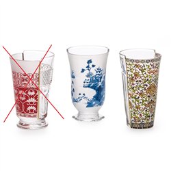 SELETTI Hybrid Glass Set of 2 - Clarice