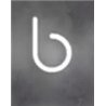 Artemide Alphabet Of Light Wall lamp "b" lowercase