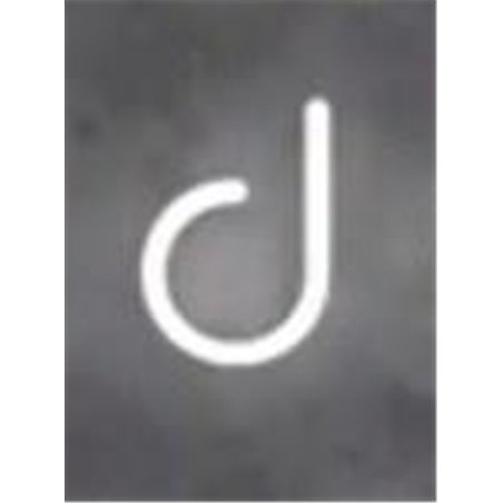Artemide Alphabet Of Light Wall lamp "d" lowercase