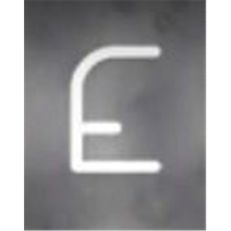 Artemide Alphabet Of Light Wall lamp "E" uppercase