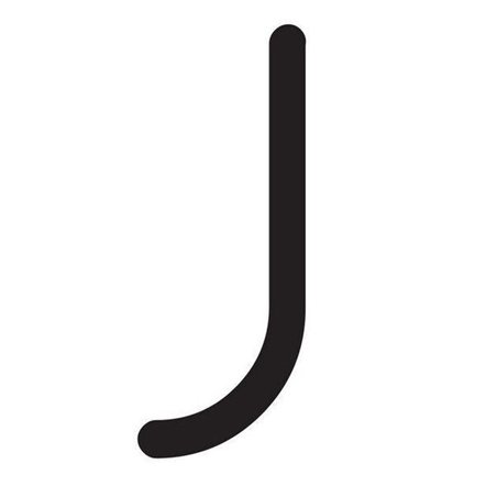 Artemide Alphabet Of Light Wall lamp "j" lowercase