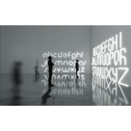 Artemide Alphabet Of Light Wall lamp "m" lowercase
