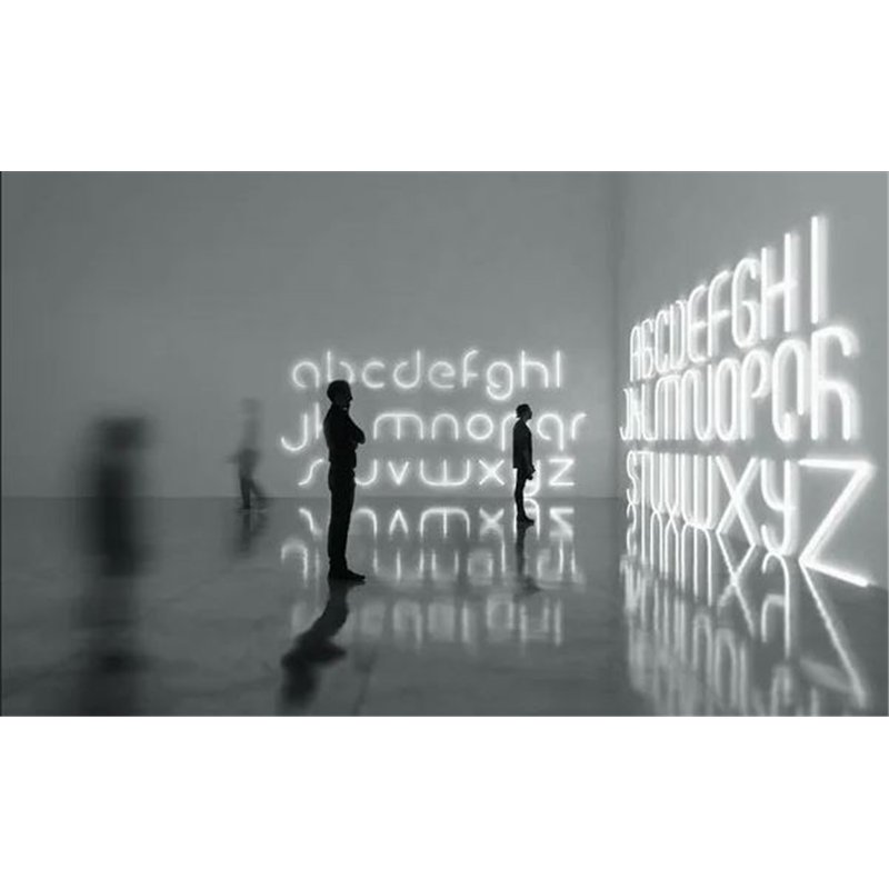 Artemide Alphabet Of Light Wall lamp "M" uppercase