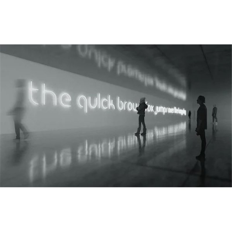 Artemide Alphabet Of Light Wall lamp "M" uppercase