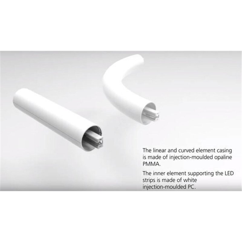 Artemide Alphabet Of Light Wall lamp "M" uppercase