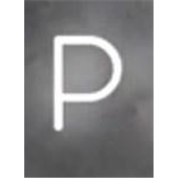 Artemide Alphabet Of Light Wall lamp "P" uppercase