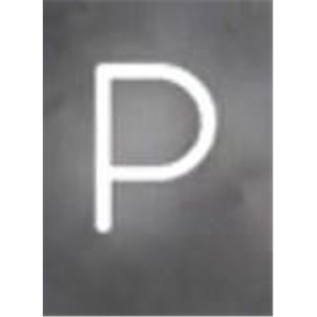 Artemide Alphabet Of Light Wall lamp "P" uppercase