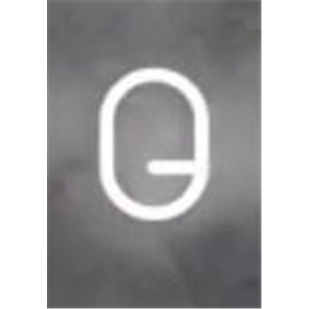 Artemide Alphabet Of Light Wall lamp "Q" uppercase