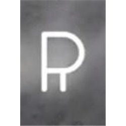 Artemide Alphabet Of Light Wall lamp "R" uppercase