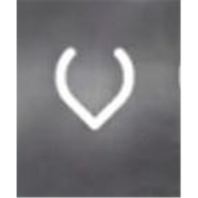 Artemide Alphabet Of Light Wall lamp "v" lowercase