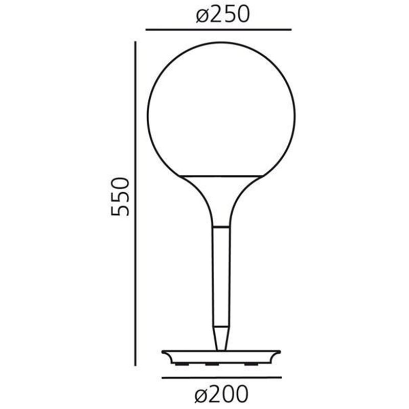 Artemide Castore 25 Table lamp
