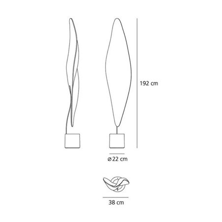 Artemide Cosmic Leaf Floor lamp