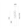 Artemide Decompose' LIGHT suspended lamp