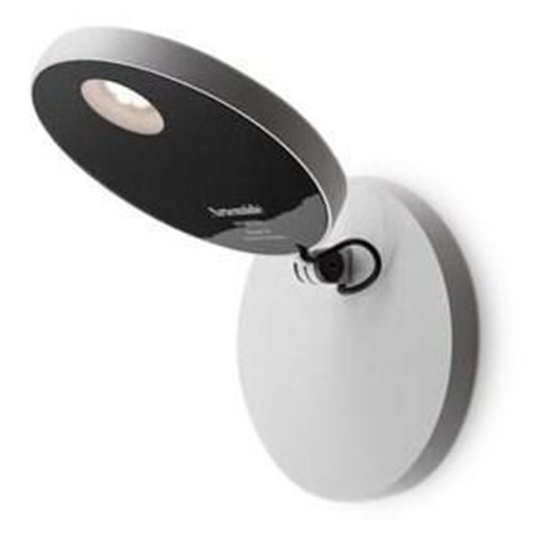 Artemide Demetra Faretto with switch 3000k Wall lamp