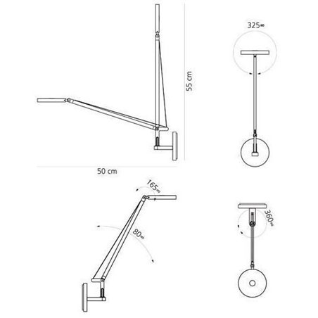 Artemide Demetra Micro Wall lamp