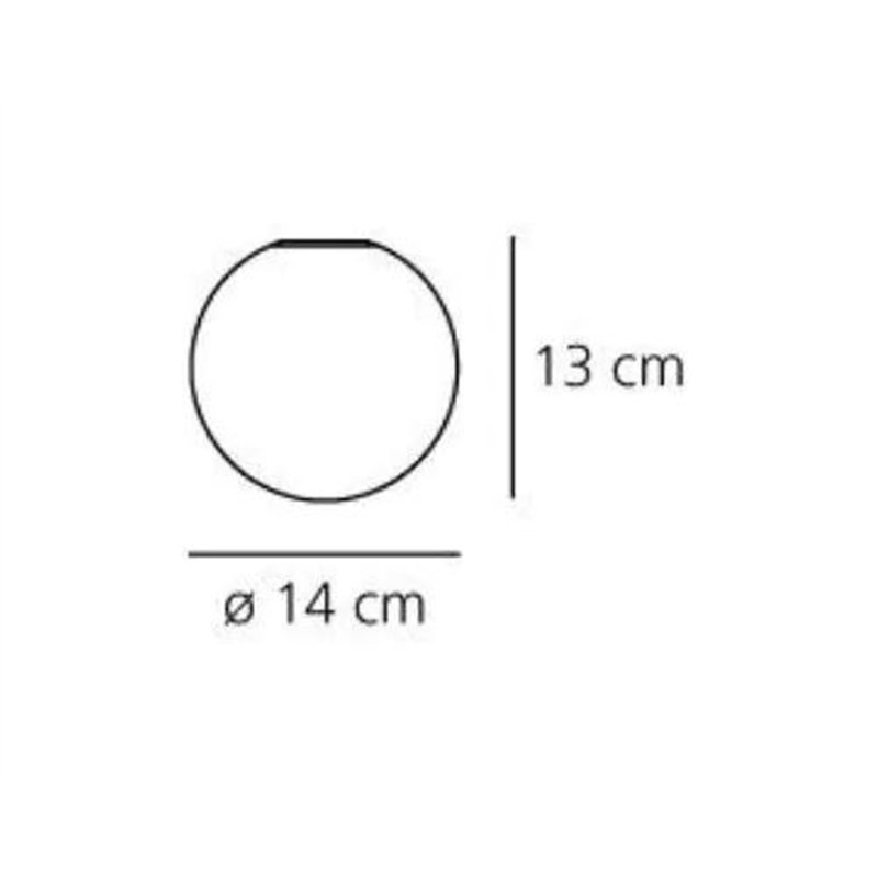 Artemide Dioscuri 14 Wall lamp / ceiling lamp