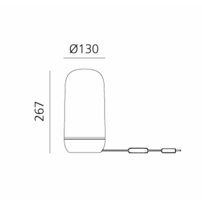 Artemide Gople Plug Table lamp