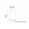 Artemide Gople Plug Table lamp