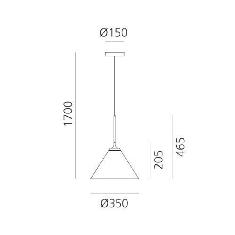 Artemide Look At Me 35 suspended lamp