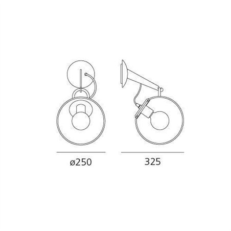 Artemide Miconos Wall lamp
