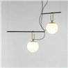 Artemide nh S3 2 Arms suspended lamp