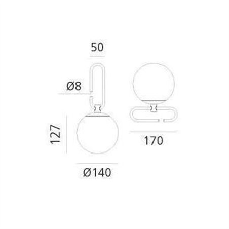 Artemide nh 1217 Table lamp