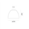 Artemide Nur Mini Gloss Led ceiling lamp