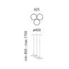 Artemide Orsa Cluster 3 suspended lamp
