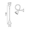 Artemide Pipe Led Wall lamp / ceiling lamp