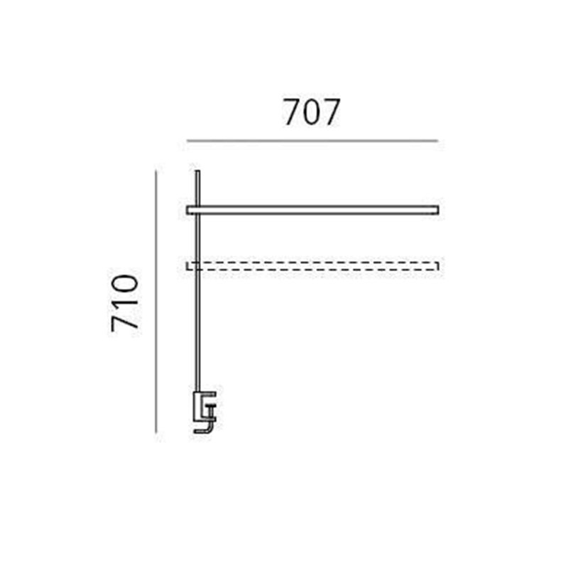 Artemide Talak Professional Table lamp + Klem