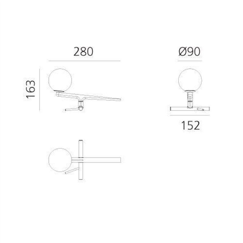 Artemide Yanzi Tischlampe