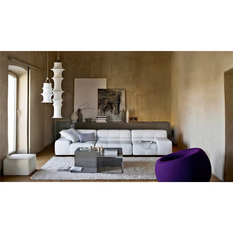 Artemide fabric 53 + metal hoops inox