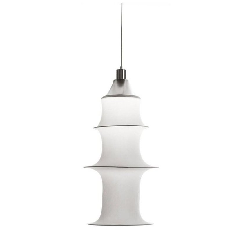 Artemide fabric 85 + metal hoops inox