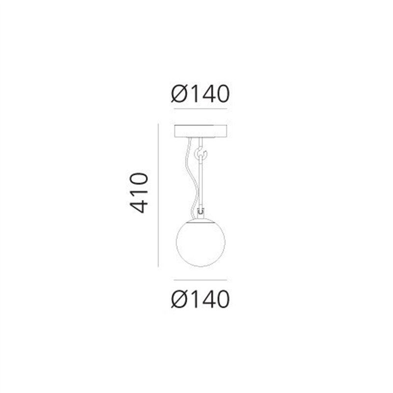 Artemide Nh 14 Ceiling ceiling lamp