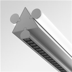 Artemide Dreispitz - 2 Diffused + 1 Controlled Emission - 150 - Horizontal suspension lamp