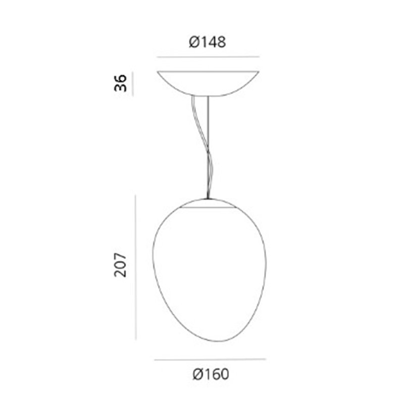Artemide Stellar Nebula 19 Hängelampe