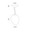 Artemide Stellar Nebula 19 Hängelampe