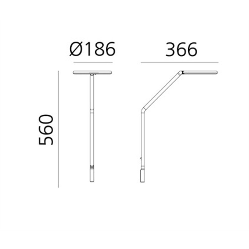 Artemide Vine Light Arm Wandlampe