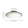 Louis Poulsen Aj Eklipta 450 Led Ceiling Lamp / Wall Lamp