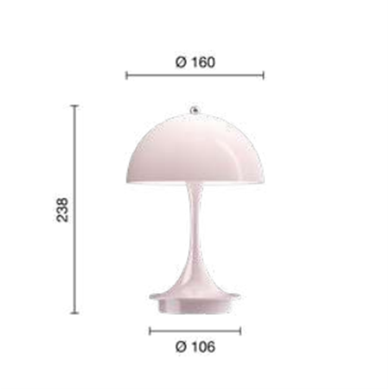 Louis Poulsen Panthella 160 Portable Tischlampe
