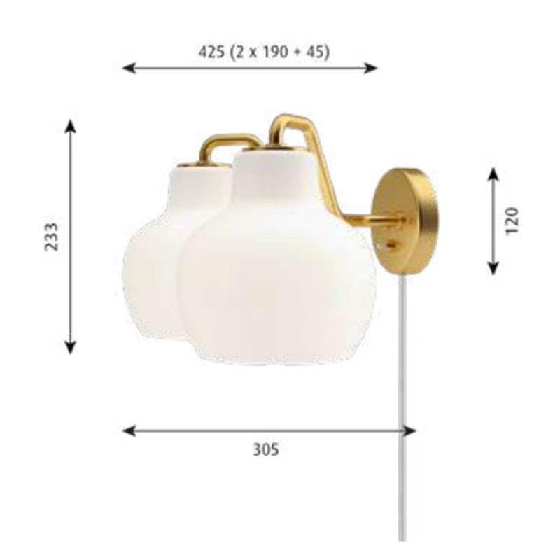 Louis Poulsen Vl Ring Crown 2 Wall Wandleuchte