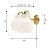 Louis Poulsen Vl Ring Crown 2 Wall Wall Lamp