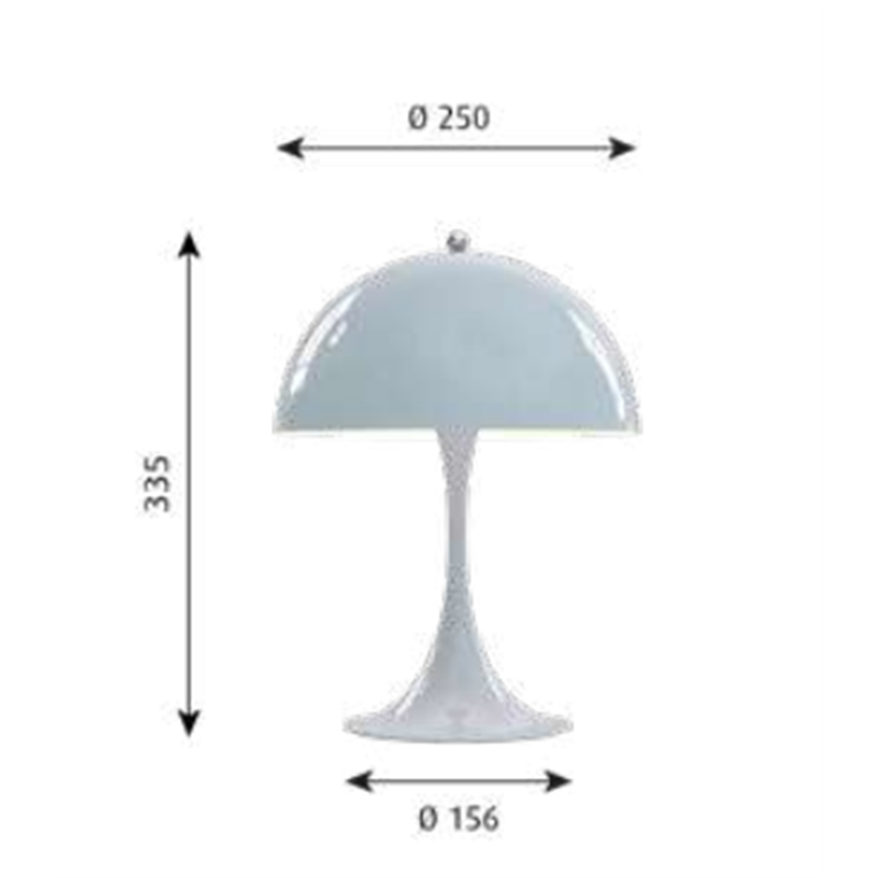 Louis Poulsen Panthella 320 Table Lamp Tischlampe