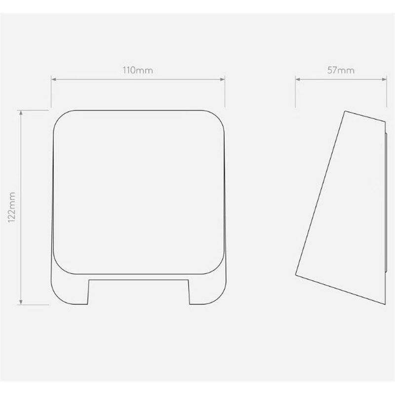 Astro Incline Single Wandlampe